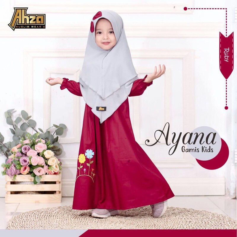 GAMIS AYANA BY AHZA | GAMIS ANAK ANAK | FASHION ANAK