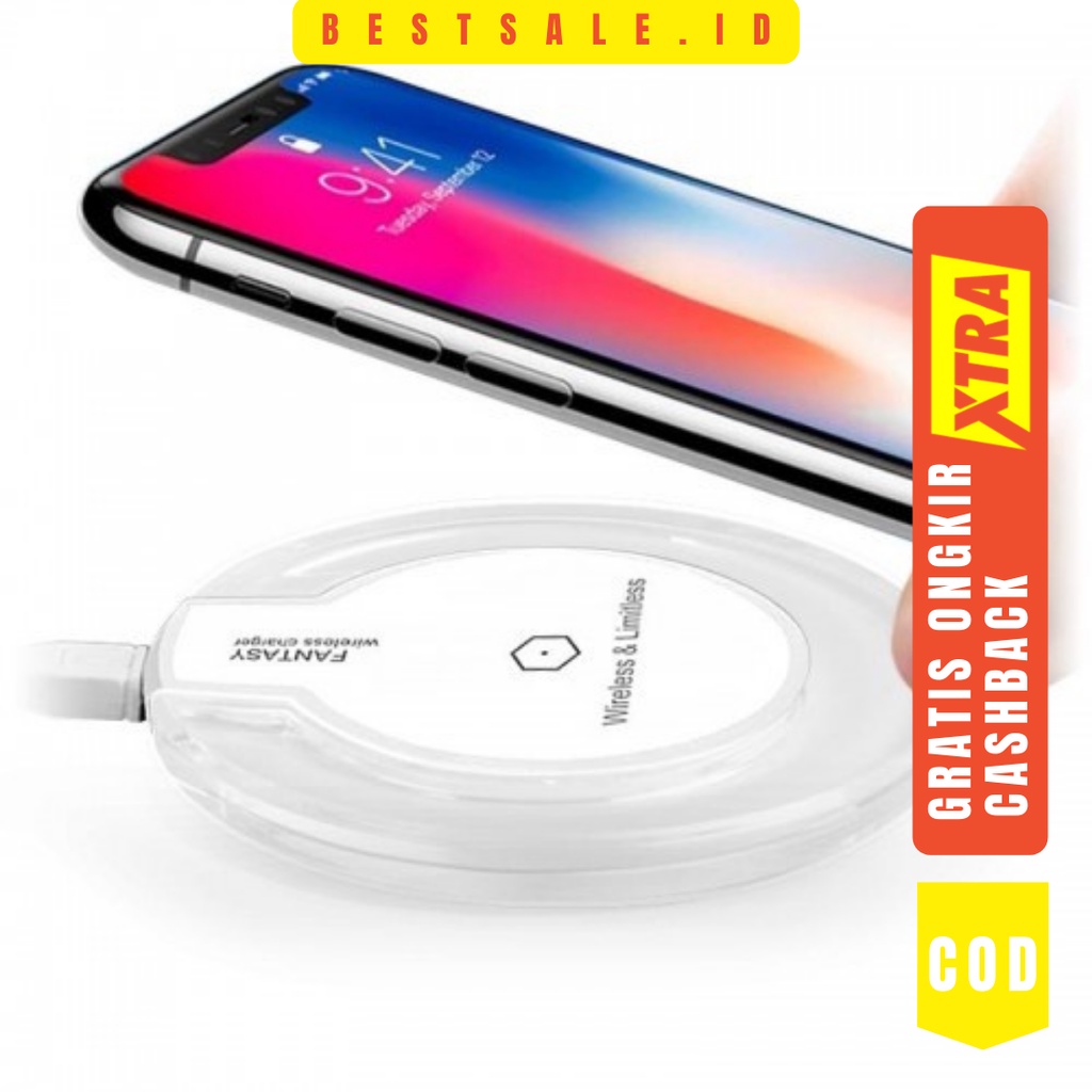 Wireless Charger Fantasy Qi HP Smartphone IOS / Android