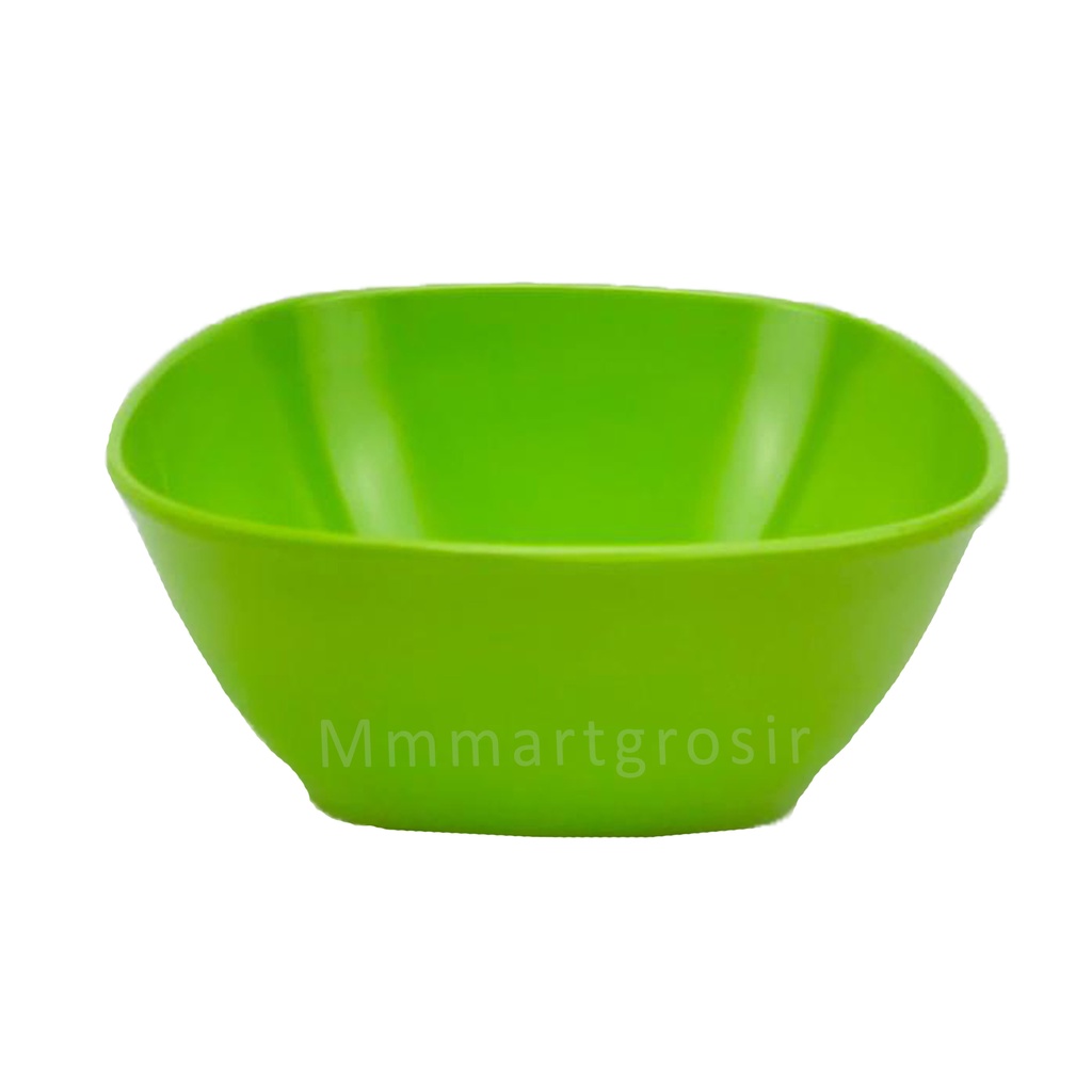 Mangkok Melamine / Mangkok Segi Unica / Mangkok M9066 / Uk.15x15cm