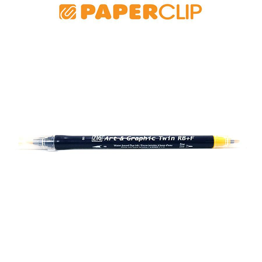 

PEN BRUSH ZIG KURETAKE ART & GRAPHIC TWIN TUT-95 001 YELLOW