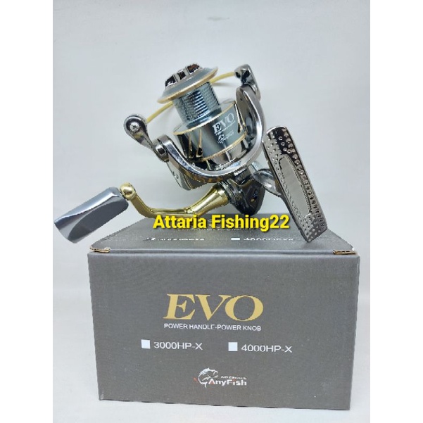 Reel Pancing Anyfish Evo 3000 Hp-X / Reel Spinning Power Handle