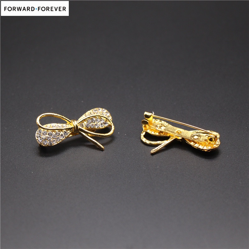 Butterfly Brospin Desain Kupukupu Warna gold Untuk Aksesoris Pakaian M70029A