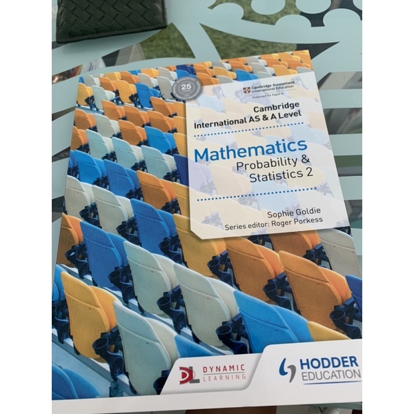 

Cambrigde Probability and Statistic 2 Math Book