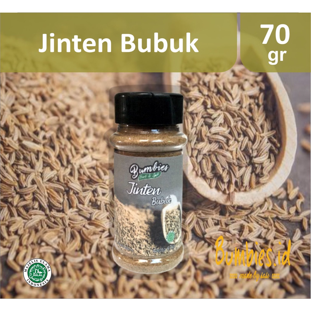 Jinten Bubuk 70gram Bumbies Herb and Spices | cumin powder