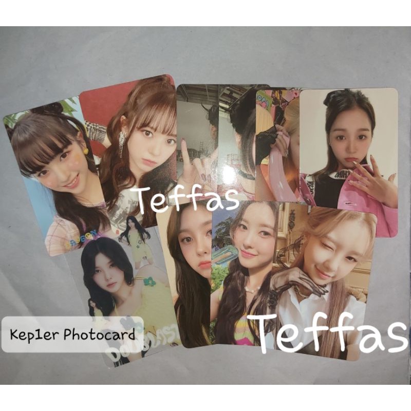 Kep1er Photocard (PC) official : Dayeon, Mashiro, Hikaru