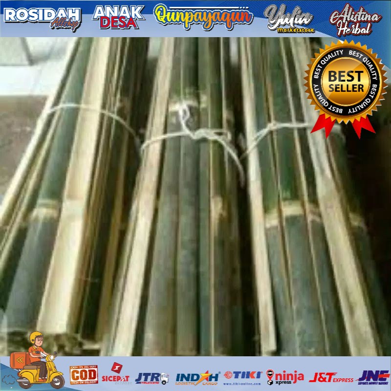 batang bilah bambu untuk tanaman merambat persatu batang