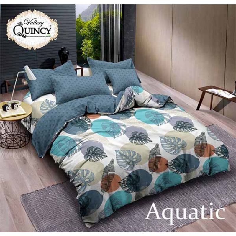 Vallery Quincy sprei Aquatic