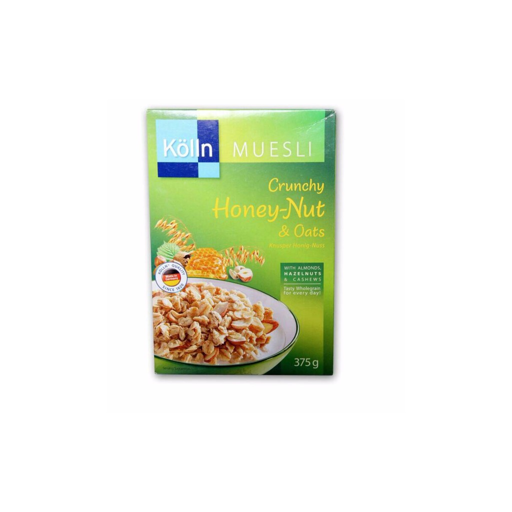 

Kolln Muesli Honey Nut & Oats Cereal 375gr