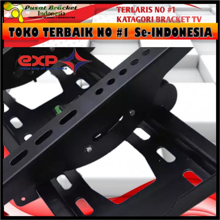 Bracket TV KHUSUS PANASONIK 42&quot; s/d 55&quot; waterpass GARANSI 100% COCOK!