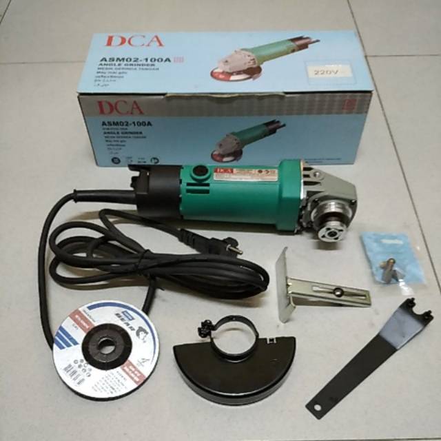 Angle grinder DCA ASM02-100A / mesin gerinda DCA