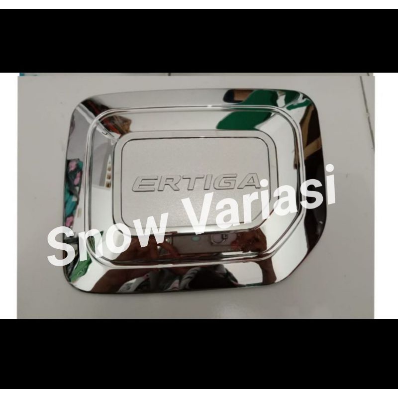 Tank cover tutup tanki bensin ertiga 2014 2015 chrome