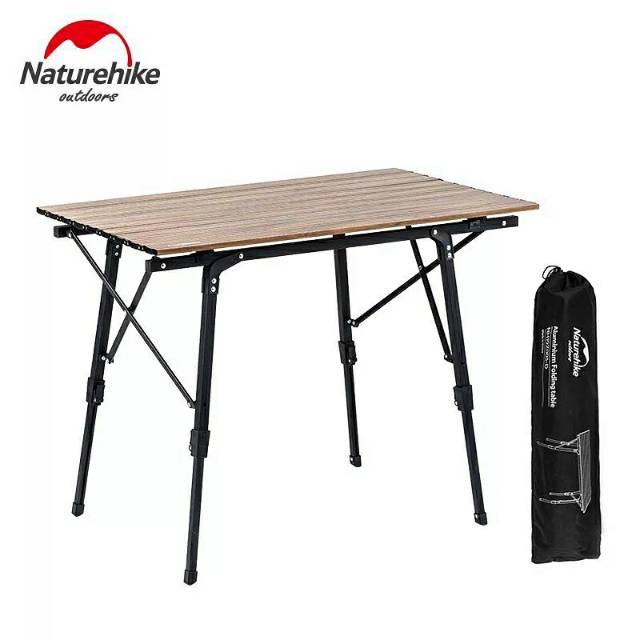 MEJA LIPAT ALUMINIUM NATUREHIKE NH19Z003-D // MEJA CAMPING NATUREHIKE