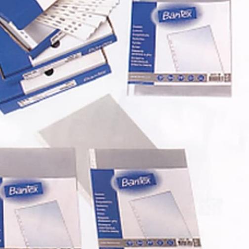 

➾ PP Pocket / Sheet Protector Uk Folio ( F4 ) Merk Bantex 8843 ☼