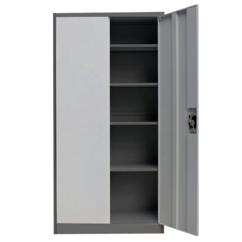 Free ONGKIR JABODETABEK, Lemari Cabinet besi 2 Pintu, Lemari Arsip Besi Top CBSTN pintu ayun