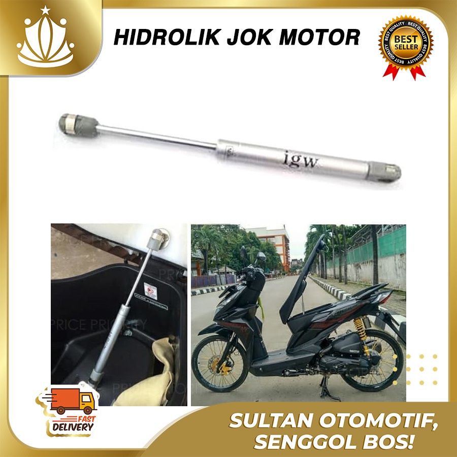 Hidrolik Jok Motor Murah Merk IGW Japan Quality like huben UNIVERSAL