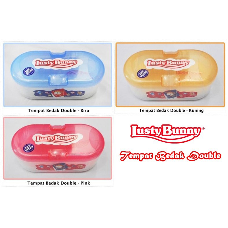 Lusty Bunny Tempat Bedak sekat 2 TB1600