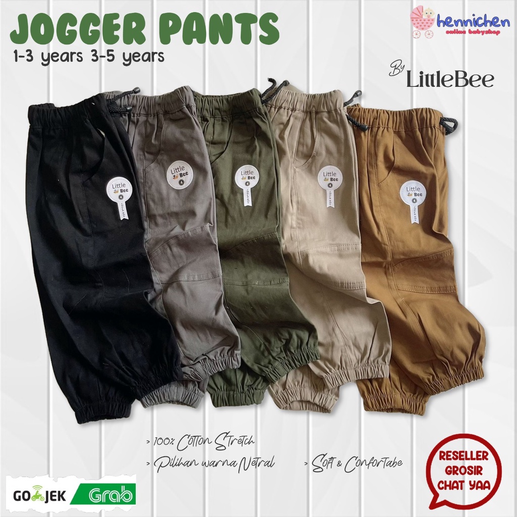 PROMO 12.12 Celana Anak Joger Boy SMILEE Mix Warna size 1-5tahun jogger anak jogger murah