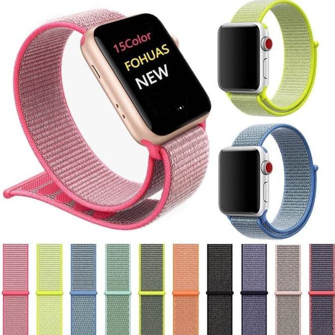 STRAP APPLE WATCH IWATCH SPORT LOOP BAND SERIES 4 3 2 1 NYLON WOVEN 2807