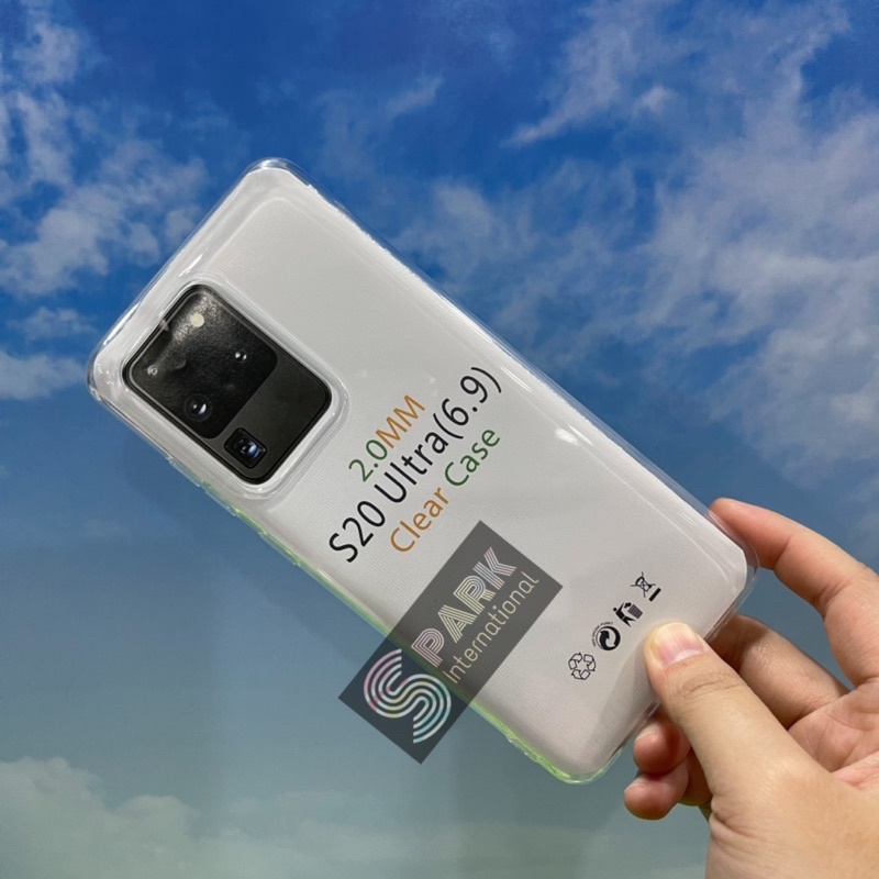 CLEAR CASE SLIM 2.0MM SAMSUNG S20ULTRA SOFTCASE S20ULTRA