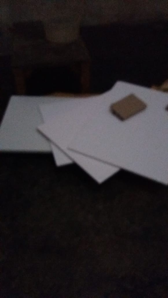 Pvc Foam Board Papan Potongan Tebal 5mm Ukuran A4 (21x29.7)cm Per-pcs