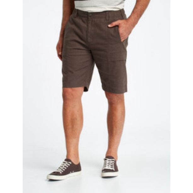 Minioutlet Nautica brown shorts pants celana pendek pria original