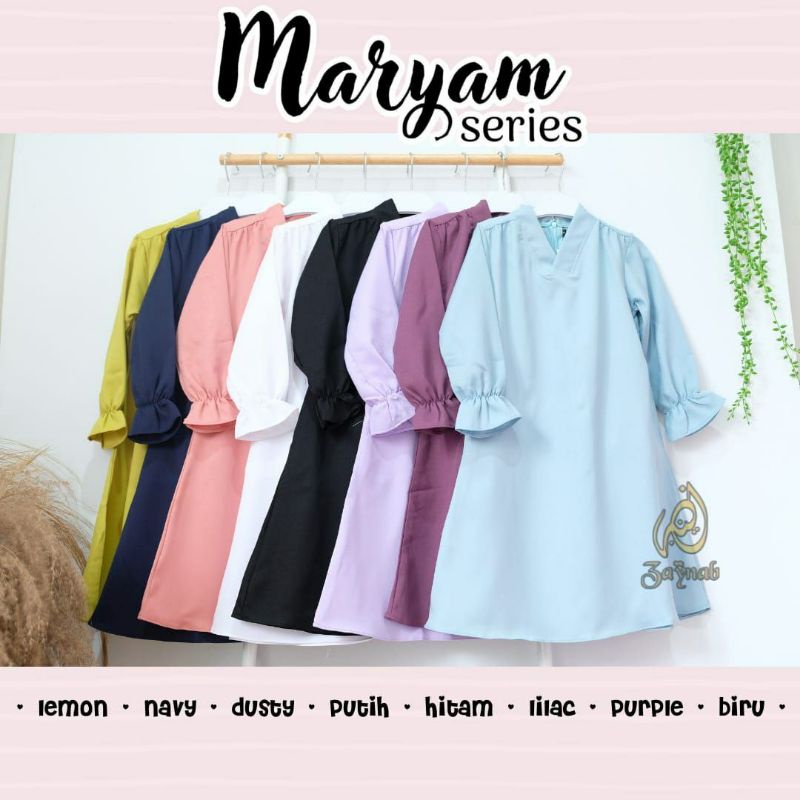 Gamis Syar'i Moscreep Maryam Series by Zaenab