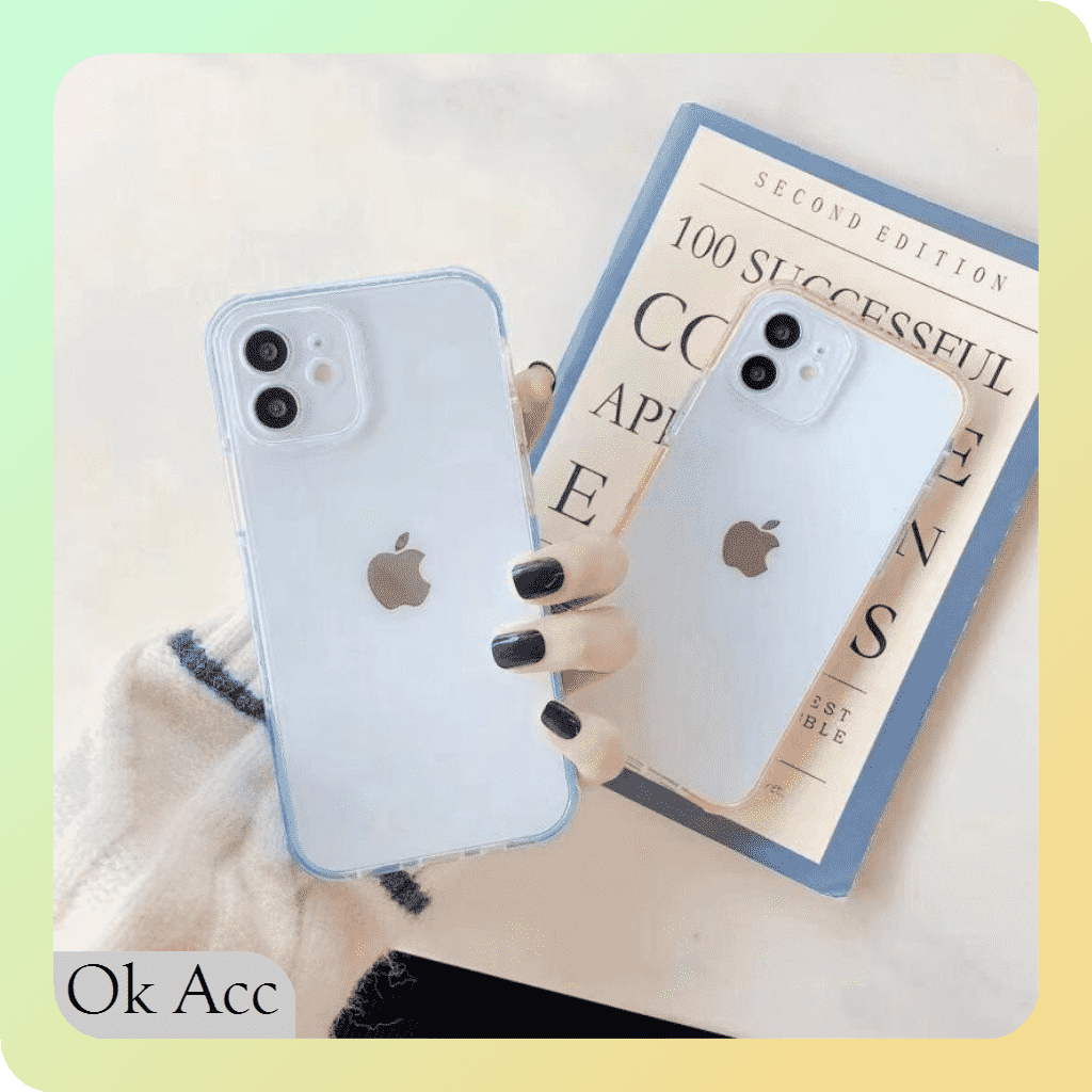 Case Hybrid macaron Iphone 6 6s 6+ 6s+ 7 7+ 8 8+ X Xs Max 11 Pro Max