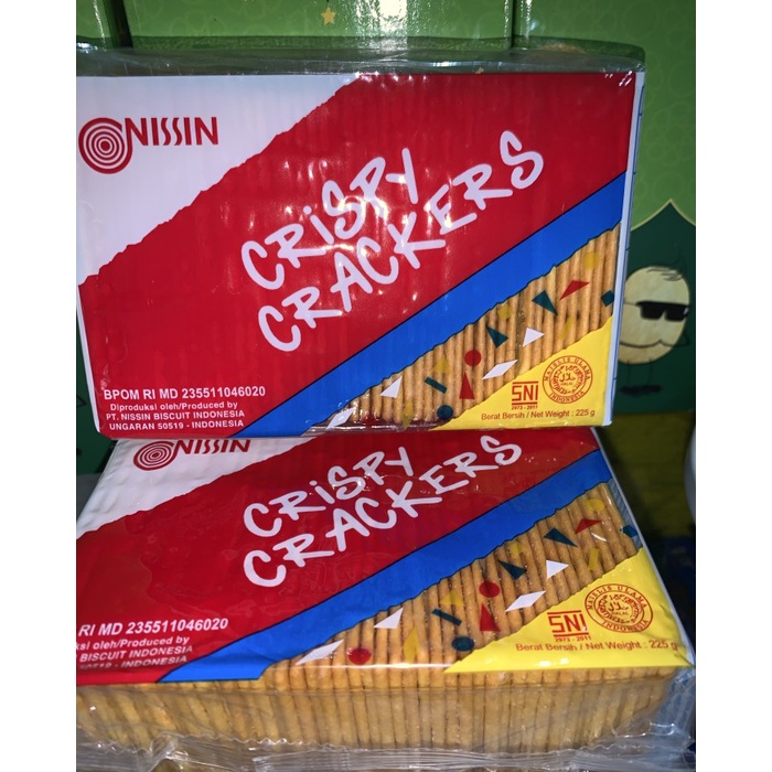 

54ekh Nissin Crispy Crackers 225Gr 225 Gram 60J