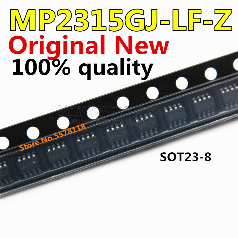 (Ready Stok) 10PCS MP2315 MP2315GJ MP2315GJ-LF-Z MP2315GJ-LF sot23-8 Chipset