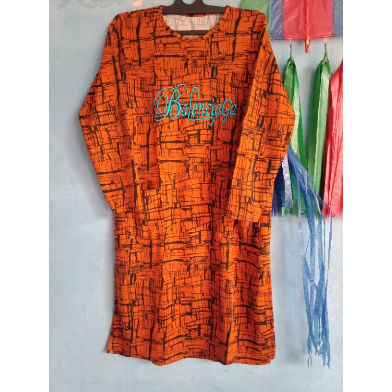 Tunik BALANCIAGA Bordir Depan