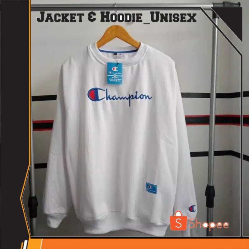 SWEATER CREWNECK CHAMPIONS HOODIE CHAMPIONS Hoodie keren Hoodie murah Hoodie kekinian