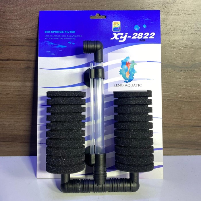 XY2822 BIo Sponge Filter/Busa Aquascape Aquarium Gantung Samping