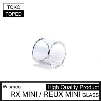 koleksi tabung bahan kaca Wismec REUX MINI Replacement | Reuleaux RX Mini Kit warna glass clear