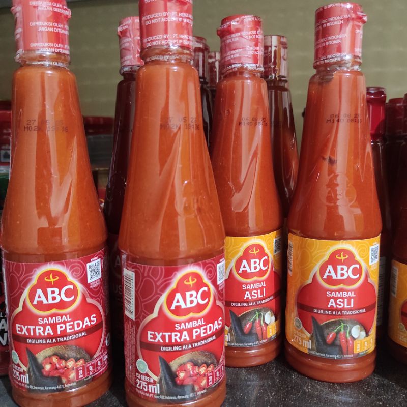 

ABC Sambal Asli dan Sambal Extra Pedas 275 ml