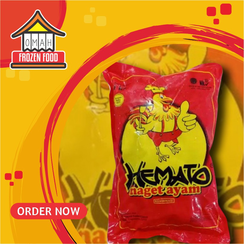 

Hemato Naget Ayam Chicken Nugget 1kg (NON COD DILUAR KOTA JATENG)