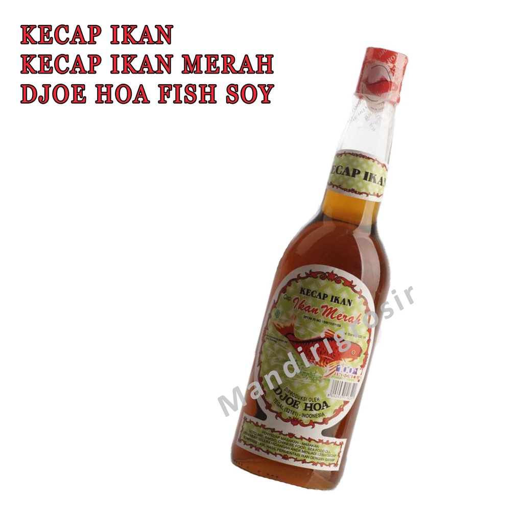 Kecap Ikan Merah * Kecap Ikan * Djoe Hoa Fish Soy * 620ml