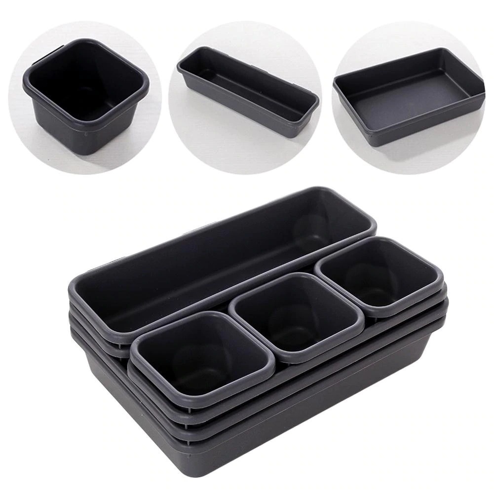 Kotak Serbaguna Wadah Tempat Pembatas Organizer Penyimpanan Make Up Divider Case Organizer 8 PCS