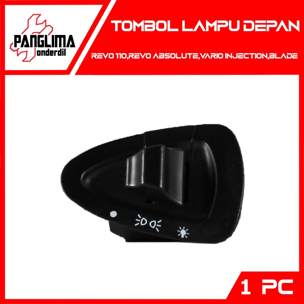 Tombol-Saklar-Switch-Swit Lampu Depan Revo 110 Absolute &amp; Blade &amp; Vario Techno