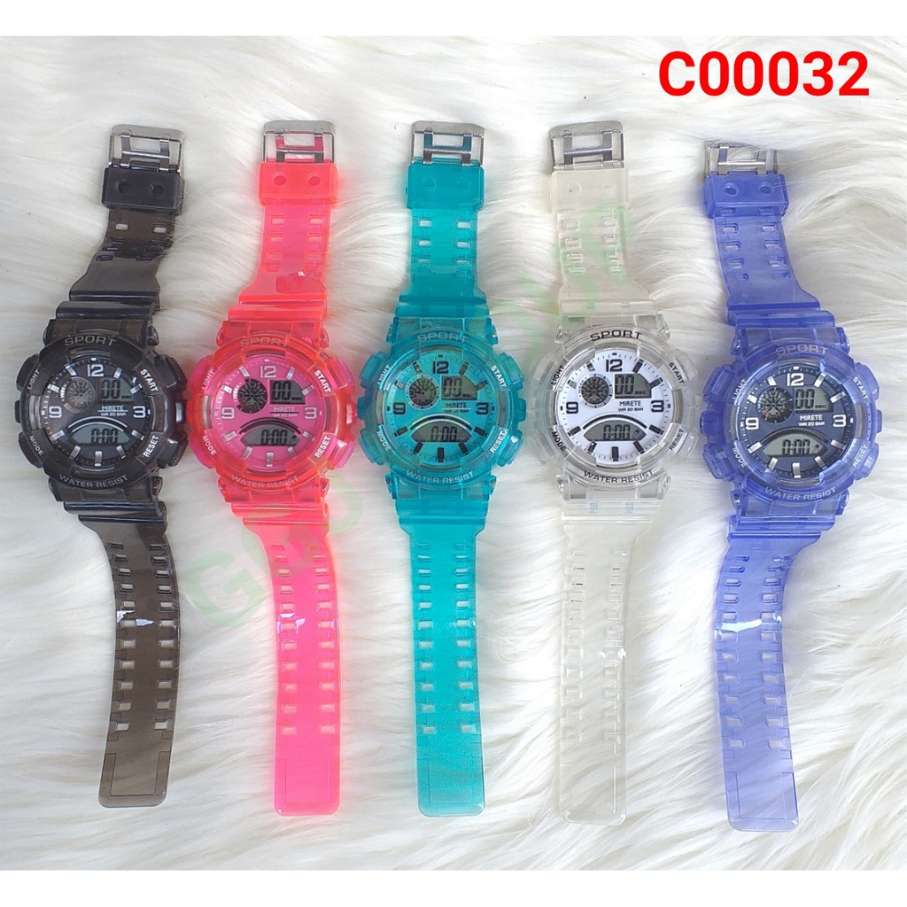 DC C ( C00032 ) JAM TANGAN SPORT DEWASA HARGA GROSIR/ WATER RESISTANT 3 ATM / TAHAN AIR