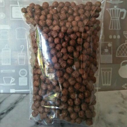 

Enak !! Goodrich crunchy ball ekstrudsi sereal coklat bulat 100 gr/sarapan/topping/taburan