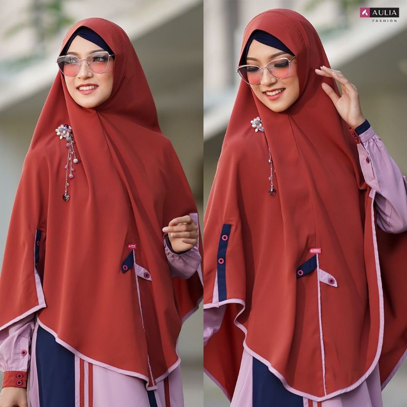 Fashion gamis Aulia ori syar'i syari cocok buat lebaran 2023, warna sangat menarik, favorit semua wa