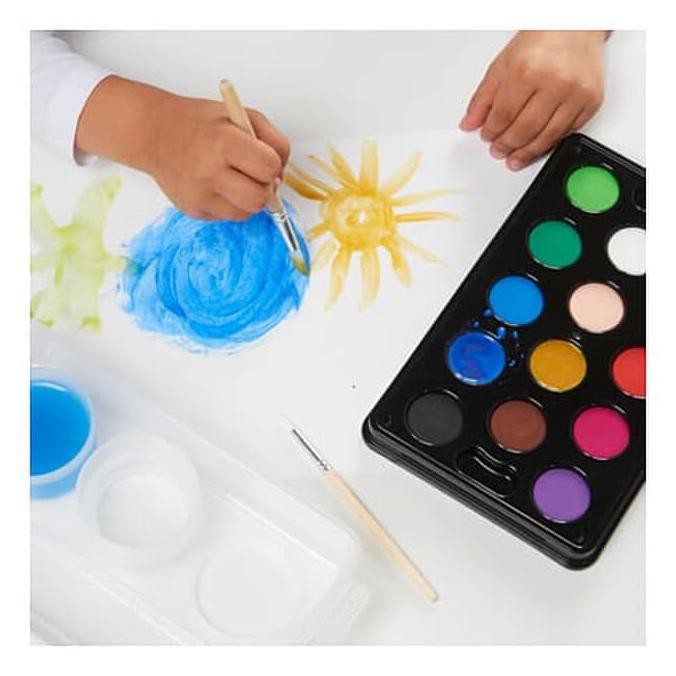 

Ready! Mala ~ Set Kotak Cat Air Warna Warni Murah