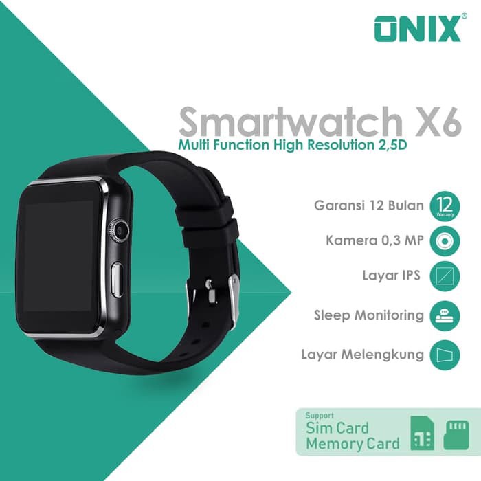 onix smartwatch x6