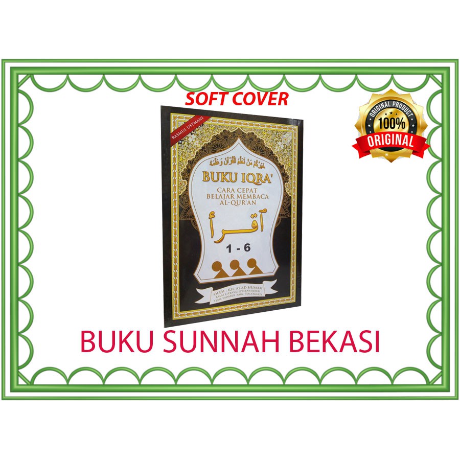 Jual Bundel Iqro Jilid 1 6 Buku Iqro Cara Cepat Belajar Membaca Al Quran Rasmul Ustmani 0160