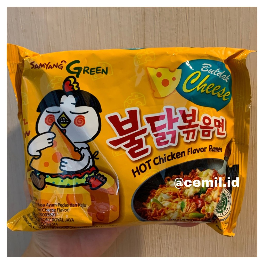 

SAMYANG CHEESE Hot Chicken LOGO HALAL - READY NEW IMPORT