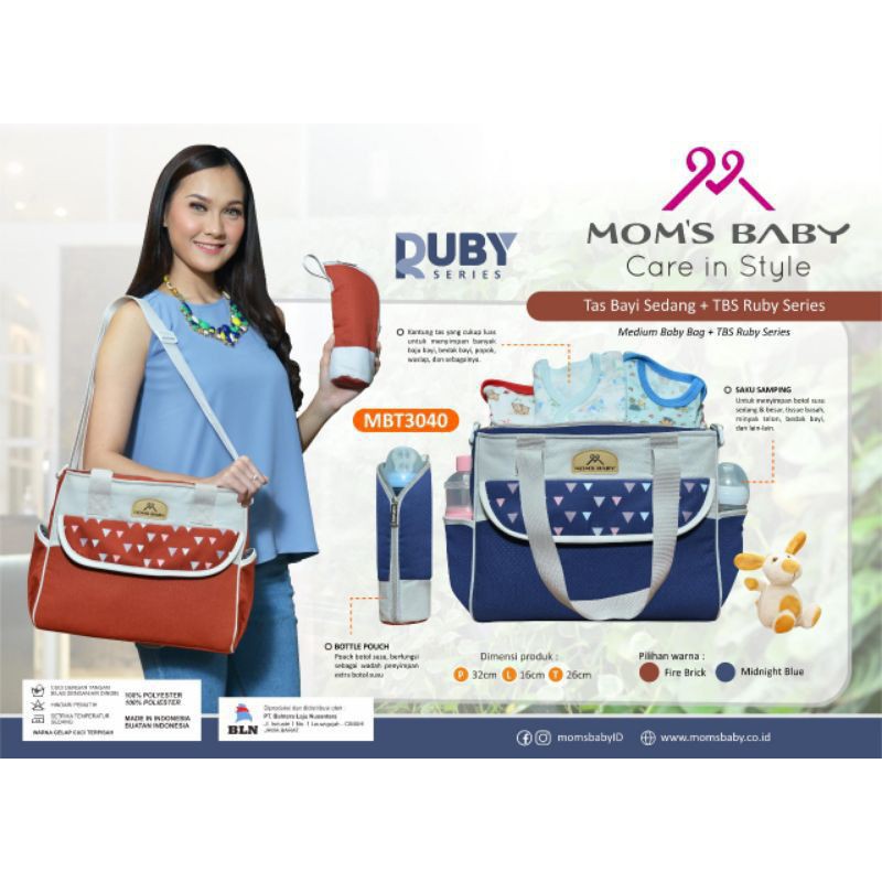 Tas Bayi Sedang Mom's Baby Ruby Series