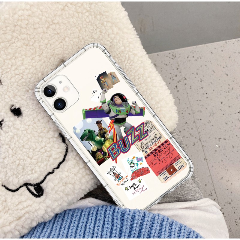 Disney Tony Story Cute Cartoon IPhone XR 11 13 Pro 12mini 12 Pro Max 6s 7 8 Plus TPU Cover Soft Transparent Lovely Case-4