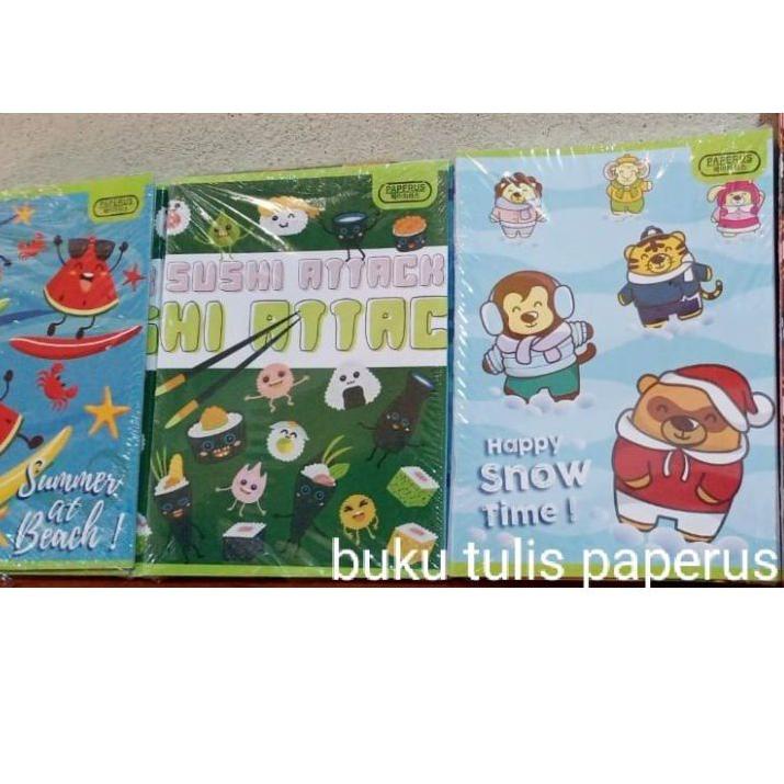 

New! 1 pak buku tulis PAPERUS 38 lembar isi 10 buku / buku tulis sekolah murah !!