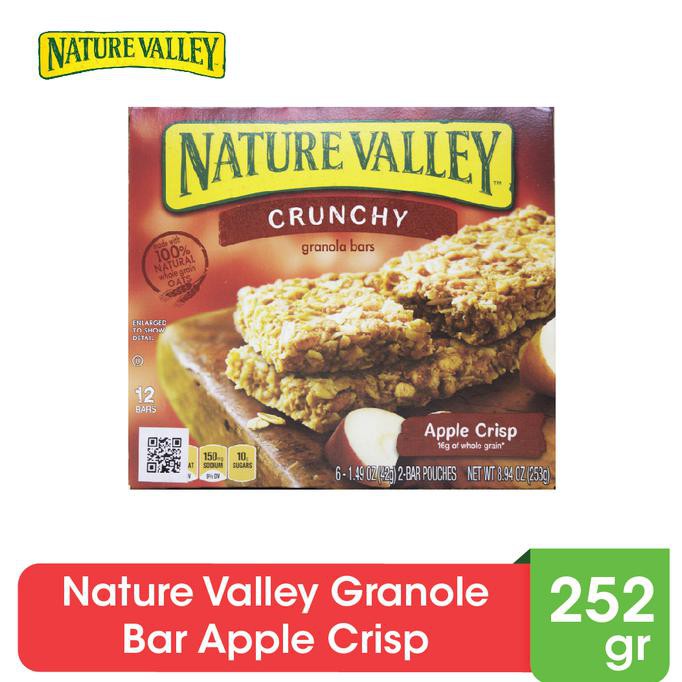 

Ms490 Nature Valley Granola Bar Apple Crisp 252Gr - 12 Bars S5A9