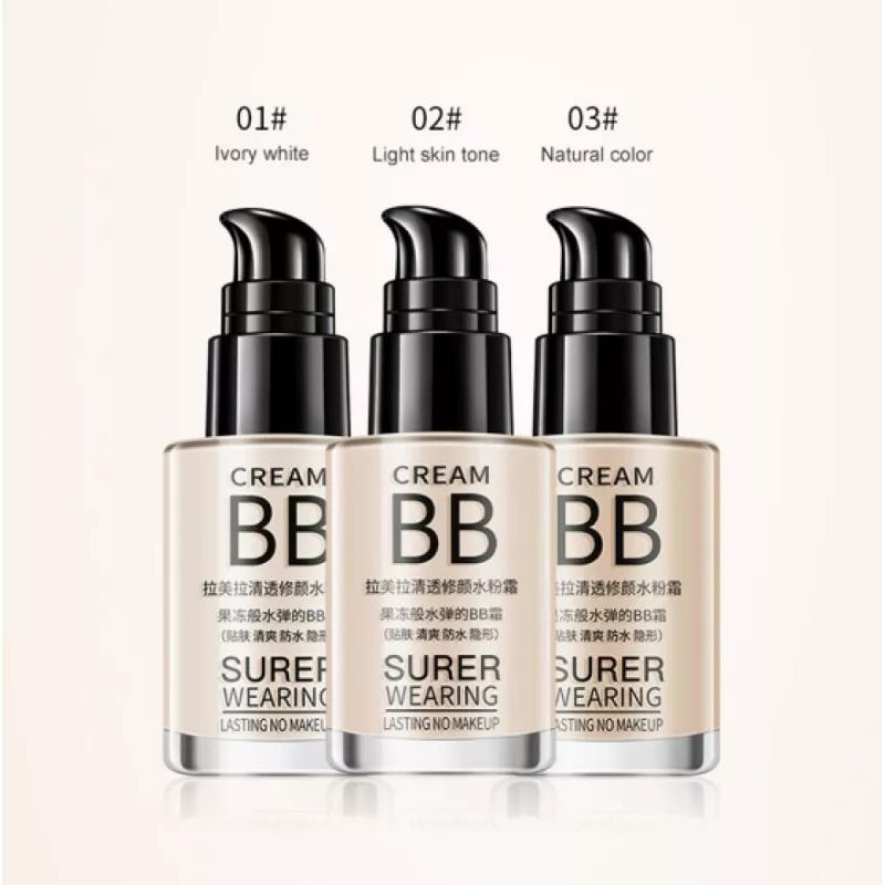 Lameila BB Cream Moisturizing Liquid Foundation Korean Makeup Original..